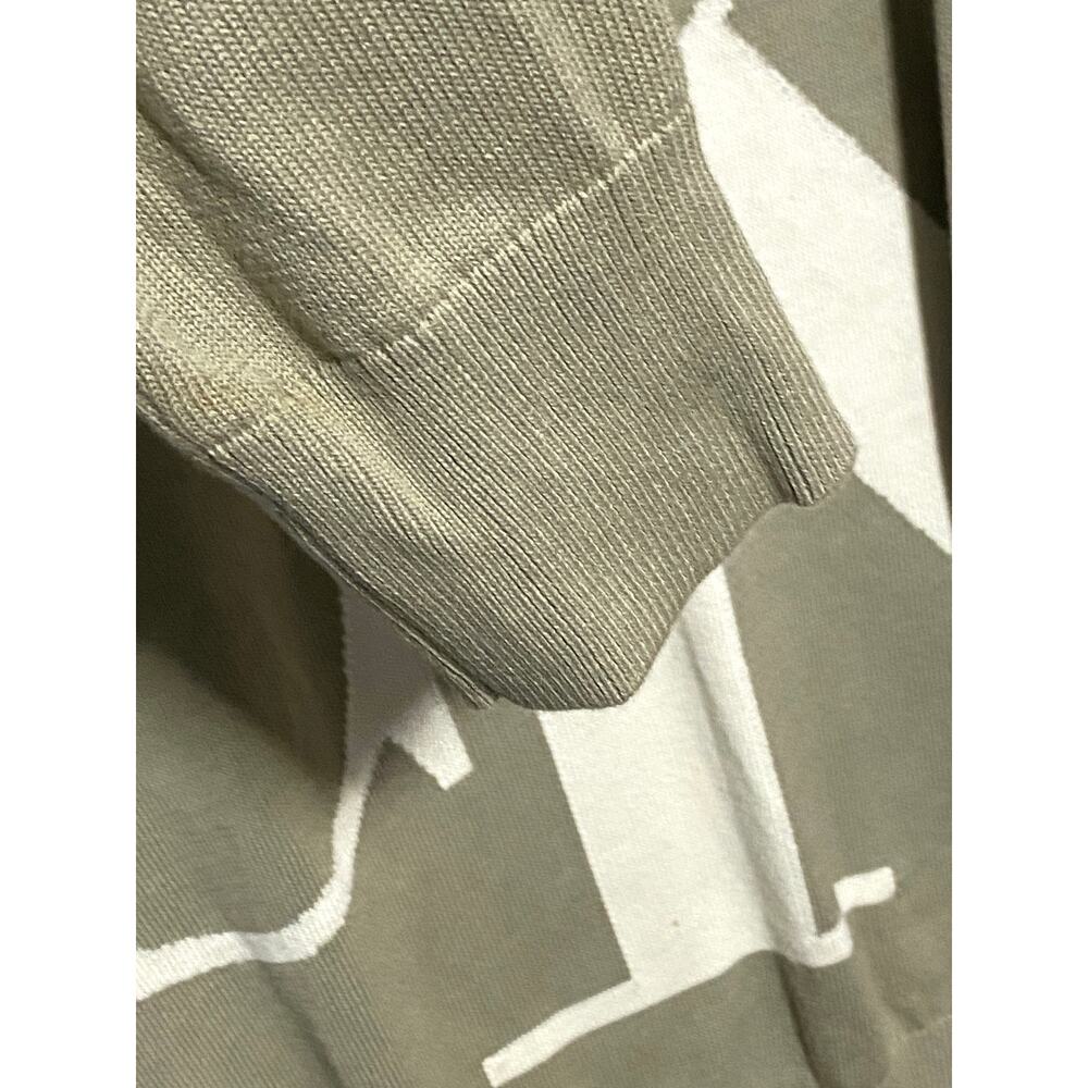 Calvin Klein CK Graphic Logo Pullover Sweater Mens XS Preppy Neutral Classic Y2K - Picture 4 of 7